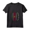 Donna È nel mio DNA, Radici Bandiera Surinamese HapTiger Maglietta con Collo a V - Celebra la tua eredità surinamese con questo design accattivante!