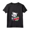 Donna Suriname Cuore Panda Pride - Maglietta Souvenir con Bandiera Roots del Suriname - Ideale per Mostrare Orgoglio e Amore per il Popolo Suriname
