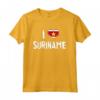MAGLIETTA I LOVE Suriname - Camicia Vintage Souvenir Retro - Squadra Nazionale Calcio Suriname
