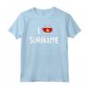 MAGLIETTA I LOVE Suriname - Camicia Vintage Souvenir Retro - Squadra Nazionale Calcio Suriname