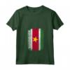 Donna Bandiera del Suriname - Maglietta con Collo a V - Ideale per Surinamesi - Acquista Online