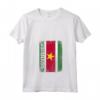 Donna Bandiera del Suriname - Maglietta con Collo a V - Ideale per Surinamesi - Acquista Online