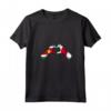 Bandiera del Suriname Giappone - Cuore giapponese del Suriname Maglietta con Collo a V - Design Unico per Regalo Heritage