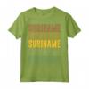Suriname Pride - Nato in Suriname Maglietta - Ideale Regalo per Amanti del Design a Tema Country