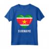 Bandiera del Suriname | Suriname Maglietta per Uomo e Donna - Ideale per Mostrare l'Orgoglio Nazionale