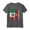 Bandiere Suriname messicano | Mezzo Suriname Messico Radici Latino Maglietta - Abbigliamento Vintage per il Mese del Patrimonio Ispanico