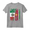 Bandiere Suriname messicano | Mezzo Suriname Messico Radici Latino Maglietta - Abbigliamento Vintage per il Mese del Patrimonio Ispanico