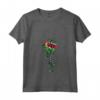 Donna Suriname Rose Skeleton Pride Maglietta con Bandiera Roots Souvenir - Ideale per Mostrare l'Orgoglio del Popolo del Suriname