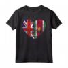 Surinames Roots - Mezza Bandiera Britannica Maglietta | Celebra le tue Radici con Stile!