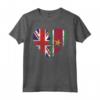 Surinames Roots - Mezza Bandiera Britannica Maglietta | Celebra le tue Radici con Stile!