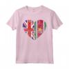 Surinames Roots - Mezza Bandiera Britannica Maglietta | Celebra le tue Radici con Stile!