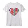 Surinames Roots - Mezza Bandiera Britannica Maglietta | Celebra le tue Radici con Stile!