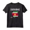 Suriname Mappa Bandiera EST. Maglietta - Lightweight Classic Cut Tee for Surinamese Pride