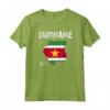 Suriname Mappa Bandiera EST. Maglietta - Lightweight Classic Cut Tee for Surinamese Pride