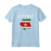 Suriname Mappa Bandiera EST. Maglietta - Lightweight Classic Cut Tee for Surinamese Pride