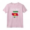Suriname Mappa Bandiera EST. Maglietta - Lightweight Classic Cut Tee for Surinamese Pride
