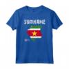 Suriname Mappa Bandiera EST. Maglietta - Lightweight Classic Cut Tee for Surinamese Pride