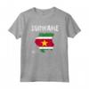 Suriname Mappa Bandiera EST. Maglietta - Lightweight Classic Cut Tee for Surinamese Pride