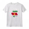Suriname Mappa Bandiera EST. Maglietta - Lightweight Classic Cut Tee for Surinamese Pride