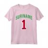 Bandiera del Suriname One Maglietta - Design Elegante con Colori Nazionali - Ideale per Uomini, Donne e Bambini