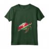 Donna Suriname Turtle Pride - Maglietta con Collo a V per Mostrare le Tue Radici nel Suriname - Ideale per Feste e Souvenir