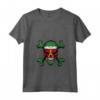 Donna Suriname Skull Pride - Bandiera e Radici Souvenir Maglietta - Ideale per il Popolo e i Turisti del Suriname
