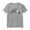 Bandiera del Suriname Italia - Cuore italiano del Suriname Maglietta - Ideale Regalo per Chi Ama l'Heritage Misto
