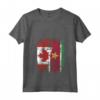 Donna Bandiere del Suriname Canada | Radici del Suriname Canadese Maglietta con Collo a V - Abbigliamento Vintage per Celebrare le Tue Origini