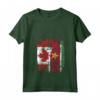 Donna Bandiere del Suriname Canada | Radici del Suriname Canadese Maglietta con Collo a V - Abbigliamento Vintage per Celebrare le Tue Origini