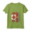Donna Bandiere del Suriname Canada | Radici del Suriname Canadese Maglietta con Collo a V - Abbigliamento Vintage per Celebrare le Tue Origini