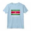 Maglietta Bandiera Suriname - Slinam Maglietta - Regalo Unisex per Uomo o Donna