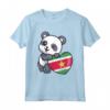 Suriname Cuore Panda Pride - Souvenir Maglietta Bandiera Roots - I Love Suriname Flag