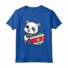 Suriname Cuore Panda Pride - Souvenir Maglietta Bandiera Roots - I Love Suriname Flag