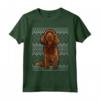 Ugly Christmas Xmas Sussex Spaniel Natale Maglietta - Regalo Divertente per Amanti dei Cani durante le Festività Natalizie