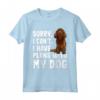 Sorry I Can't I Have Plans With My Sussex Spaniel Dog - Programmi Con Il Mio Cane Sussex Spaniel Maglietta - Ideale Regalo Per Amanti Dei Cani
