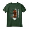 American Flag Sussex Spaniel - Divertente Maglietta per Amanti dei Cani - 4th Of July USA
