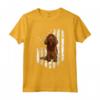 American Flag Sussex Spaniel - Divertente Maglietta per Amanti dei Cani - 4th Of July USA