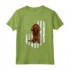American Flag Sussex Spaniel - Divertente Maglietta per Amanti dei Cani - 4th Of July USA