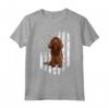 American Flag Sussex Spaniel - Divertente Maglietta per Amanti dei Cani - 4th Of July USA
