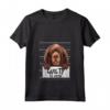Donna Divertente Sussex Spaniel Mugshot Cane colpevole Maglietta con Collo a V - Regalo per Amanti dei Cani e Amici - Ideale per Amanti del Sussex Spaniel