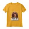 Donna Divertente Sussex Spaniel Mugshot Cane colpevole Maglietta con Collo a V - Regalo per Amanti dei Cani e Amici - Ideale per Amanti del Sussex Spaniel