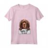 Donna Divertente Sussex Spaniel Mugshot Cane colpevole Maglietta con Collo a V - Regalo per Amanti dei Cani e Amici - Ideale per Amanti del Sussex Spaniel