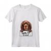 Donna Divertente Sussex Spaniel Mugshot Cane colpevole Maglietta con Collo a V - Regalo per Amanti dei Cani e Amici - Ideale per Amanti del Sussex Spaniel