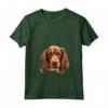 Donna Cane di razza cucciolo che sbircia - Sussex Spaniel Maglietta con Collo a V - Ideale per Amanti dei Cani Sussex Spaniel