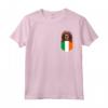 Irlanda Bandiera Sussex Spaniel Cane in Tasca Maglietta - Ideale Regalo per Amanti dei Cani