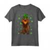 San Patrizio Sussex Spaniel Cane Shamrock Regalo Maglietta - Ideale per Amanti dei Cani