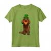 San Patrizio Sussex Spaniel Cane Shamrock Regalo Maglietta - Ideale per Amanti dei Cani