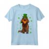 San Patrizio Sussex Spaniel Cane Shamrock Regalo Maglietta - Ideale per Amanti dei Cani