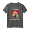 I Love My Sussex Spaniel Cucciolo di Cane Maglietta - Leggera e Taglio Classico per Amanti dei Cani