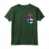 Bandiera della Finlandia Sussex Spaniel Cane In Tasca Maglietta - Ideale Regalo per Amanti dei Cani e Proprietari di Sussex Spaniel